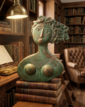 Vintage Bronze Bust