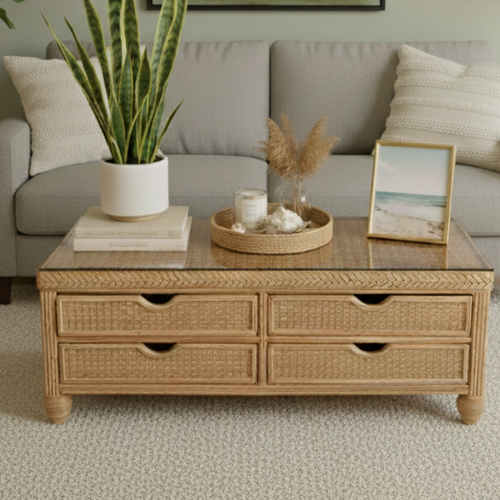 4 Drawer Coffee Table