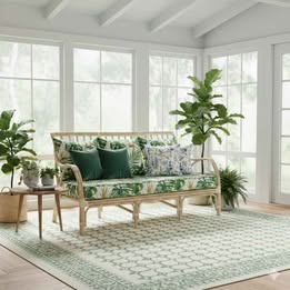 Double Rail Loveseat