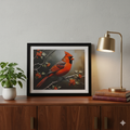 Limited Edition Canvas Print 'Cardinal in Kentucky'. Numbered 1 of 100.