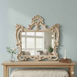 Elegant Vintage Ornate Wall Mirror