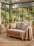 Rattan & Wicker Loveseat